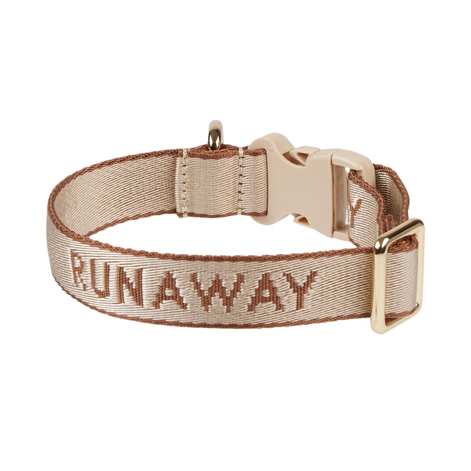 Karen Walker Runaway Woven Dog Collar